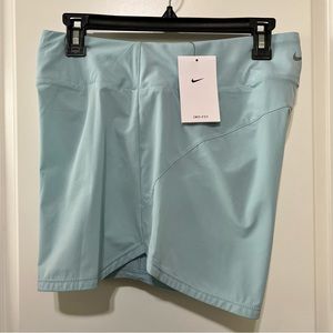 Nike One Women's Dri-FIT Mid-Rise 3" Brief-Lined Shorts, Light Armory Blue